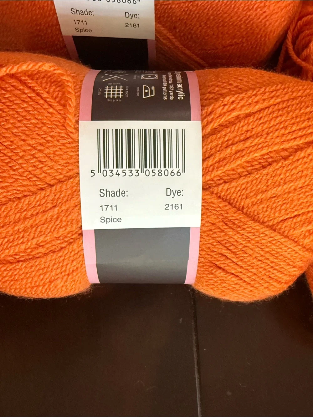 Stylecraft Special Double Knit Yarn - Bright Orange - Spice 5 Skeins